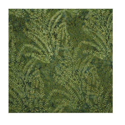 Green Seagrass Cotton Batik Handkerchief