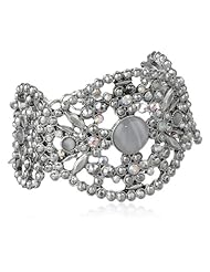 Jessica Simpson Icy Mountainside Cut-Out Bracelet, 8"