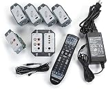 Russound A-S340 Single-source, 4-zone Audio System Multi-room music system with in-wall keypads and remote