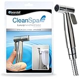 Brondell CSL-40 CleanSpa Luxury Hand Held Bidet Shattaf Sprayer, Silver