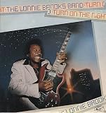 Lonnie Brooks Turn On The Night 1980 USA vinyl LP SNTF-858