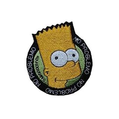 Simpson 6,5 cm * 7 cm AUFN�HER APPLIKATION B�GELBILD PATCH Bart Simpsons Homer