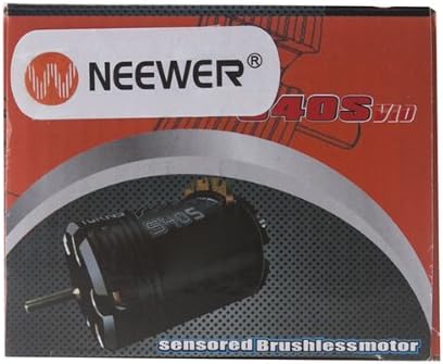 Neewer 540 Class Sensored Brushless Motor 11.5T 3200KV for 1/10th Road RC Vehicle Car