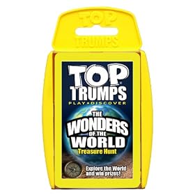 Top Trumps The Wonders of the World (Includes Bonus Game Treasure Hunt)