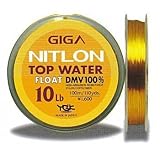 YGKよつあみ ニトロン トップウォーター 100m ミレニアムゴールド 8lb