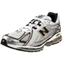 New Balance Men's MR1906 NBX Running Shoe,White/Black/Gold,11.5 D US
