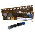 6 Assorted Dunlop MAX-GRIP-SET Nylon Plectrums with Plectrum-Card - From Music Schubert - A Perfect Present Idea For Any Guitar Player