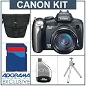 Canon PowerShot SX20 IS, Digital Camera Kit, with 4GB SD Memory Card, Camera Case, Table Top Tripod, USB 2.0 SD Card Reader