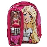 Barbie バービー バービー人形付 子供用かばん リュックサック リュック 遠足 旅行 お出掛け 軽量 Lサイズ [Baby Product]