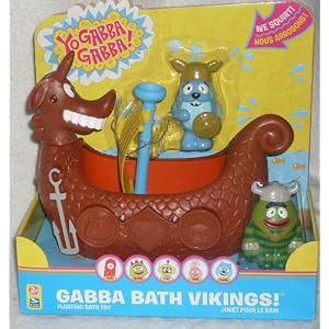 Yo Gabba Gabba! - Floating Gabba Bath Vikings by 