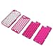 GIZEE Funny Cute Popping Decompression Bubble Wrap Back Soft Silicone Puchi Puchi Case Cover for iPhone 6 Plus & 6S Plus 5.5 Inch (Pink)