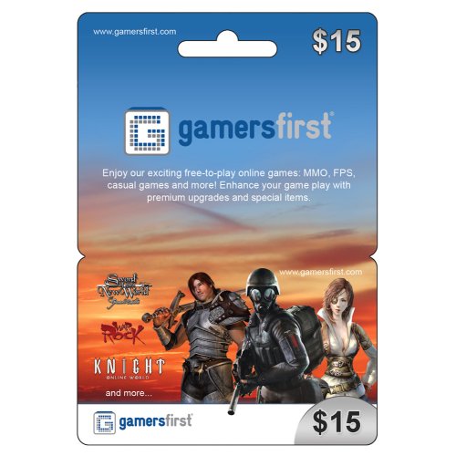 GamersFirst Prepaid Game Card