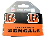 Cincinnati Bengals Rubber Wrist Band (Set of 2) NFL