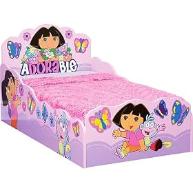 Nickelodeon Dora The Explorer Toddler Bed