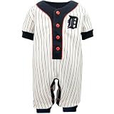 Majestic Detroit Tigers Newborn Pinstripe Coverall