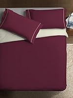 Ipersan Juego De Funda Nórdica Double Face (Ciruela/Nata)