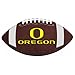 NCAA Game Time Full Size Football , Oregon Ducks, Brown, Full Size