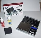 Silver & Gold Testing Kit: 2 Test Acid Bottles + 100g Lab Scale