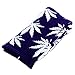 Paradise Kiss 5 Colors Plantlife Marijuana Weed Leaf Cotton High Socks Men/women Ankle (purple)