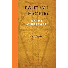 Political Theories of the Middle Age