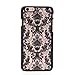 iPhone 6 Plus / iPhone 6s Plus Case, Moonmini Baroque Retro Court Lace Pattern Texture Hard Plastic Clear Case for iPhone 6 Plus / iPhone 6s Plus 5.5 Inch (Black)