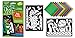 Peaceable Kingdom Sticker Crafts Marvelous Monsters Foil Art Kit for Kids