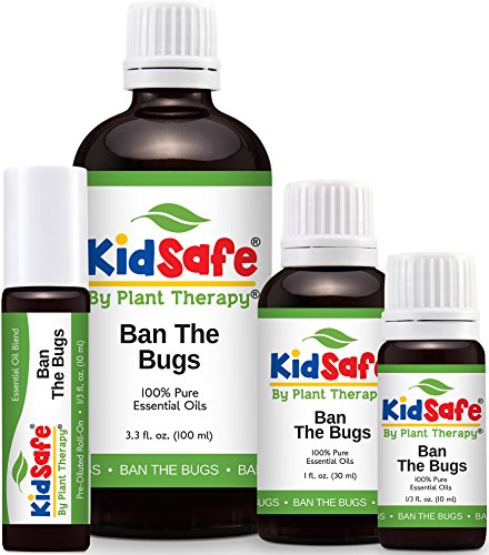 KidSafe Ban The Bugs Synergy Essential Oil Blend, Undiluted, Therapeutic Grade