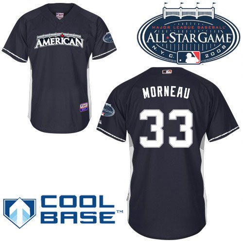 Justin Morneau 2008 MLB All-Star Game Cool Base BP Jersey