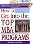 How to Get Into the Top MBA Programs