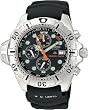 Citizen Men's BJ2000-09E Eco-Drive Aqualand Stainless Steel Black Rubber Dive Watch