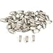 48 Bails White Plate Jewelry Necklace Chain Connectors