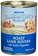 HARMONY FARMS Roast Lamb Dinner with Garden Vegetables Food for Dogs, 12.5-Ounce Cans (Pack of 12)