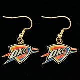 Oklahoma City Thunder - NBA Team Logo Dangler Earrings