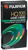 Fuji 23021121 Hq T-120 Tab Vhs Video Cassette