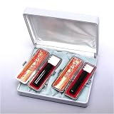 ��ӃZ�b�g 2�{ ���ݔ�+S�P�[�X�t M ������(�c��) 15mm13.5mm �蒤��d�グ