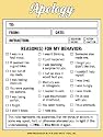 Humorous Apology Note Pad - 50 sheets