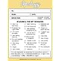 Humorous Apology Note Pad - 50 sheets