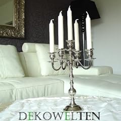 35cm KERZENLEUCHTER SILBER 5-ARMIG KERZENST�NDER KANDELABER