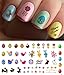 Easter Nail Decals Assortment #1 Water Slide Nail Art Decals - Salon Quality 5.5