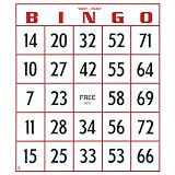 EZ to Read Bingo Cards