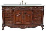 60 Detail and Perfection Martinique Bathroom sink vanity - Model HF-2WT