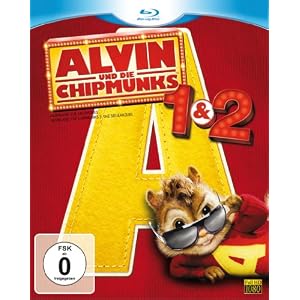 Alvin und die Chipmunks - Teil 1+2 [Blu-ray]