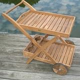 Royal Teak TTC 21-1/2 Tray Cart