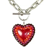 Tarina Tarantino - LUCITE HEART TOGGLE NECKLACE (More Colors)