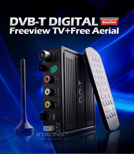 Car Freeview Digital DVB-T TV Receiver Box