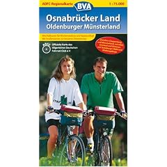 ADFC-Regionalkarte Osnabr�cker Land / Oldenburger M�nsterland 1 : 75 000: Zwischen Cloppenburg, Teutoburger Wald und M�nsterland. Alle Radtouren f�r ... Mit Stra�ennamen zur besseren Orientierung!