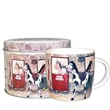 Alex Clark Ponies Fine China Mug in Tin