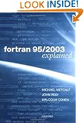 Fortran 95/2003 Explained (Numerical Mathematics and Scientific Computation)