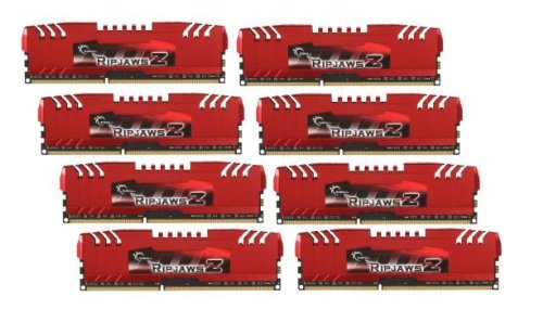 G.SKILL Ripjaws Z Series 32GB (8 x 4GB) 240-Pin SDRAM DDR3 1866 (PC3 14900) Desktop Memory F3-14900CL9Q2-32GBZL On Sale