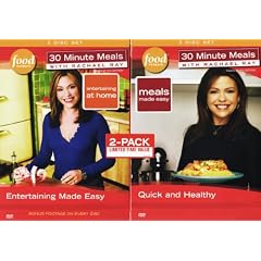 30 Minute Meals with Rachael Ray: Entertaining Made Easy/Quick and Healthy (6 DVD Set)